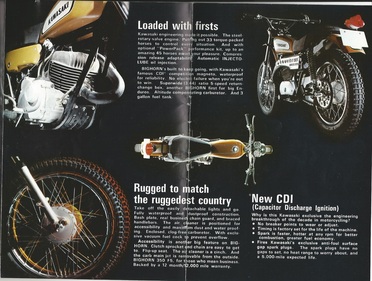 Kawasaki F5 Big Horn brochure