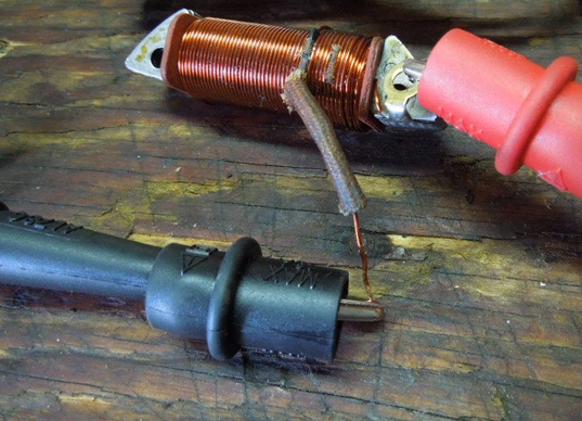 Magneto ignition coil testing
