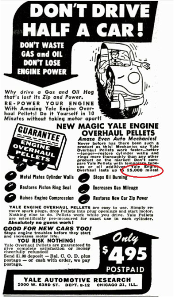 Yale Automotive print ad