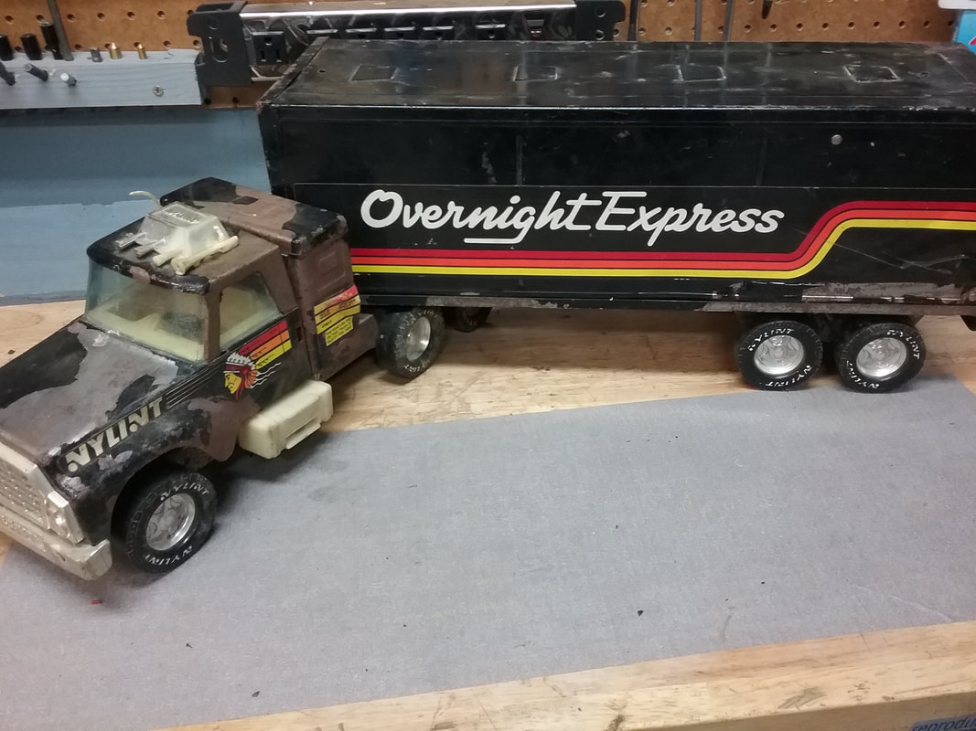 Nylint semi truck overnight express