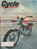 Cycle magazine september 1971
