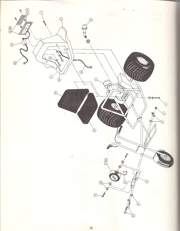 Montgomery Ward Terrain Cycle T555 manual