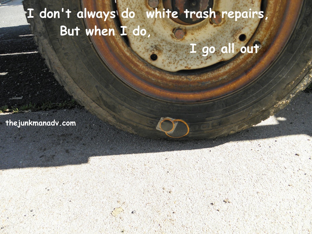 white trash tire repair