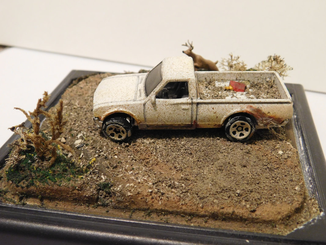 datsun pickup diorama