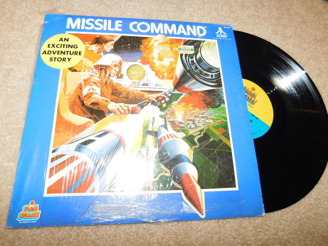 Kids stuff Atari Missile Command vinyl record