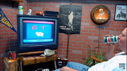 Atari 2600 retro game