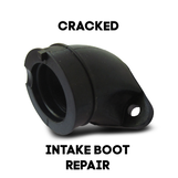 cracked intake boot repair